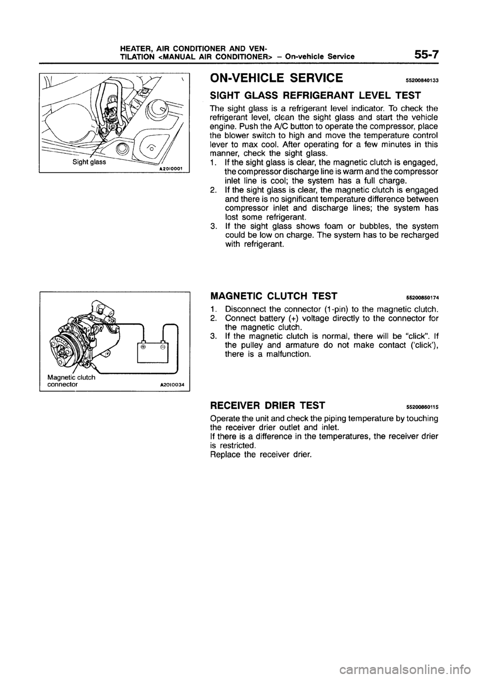 MITSUBISHI GALANT 1997 8.G Workshop Manual MITSUBISHI GALANT 1997 8.G Workshop Manual