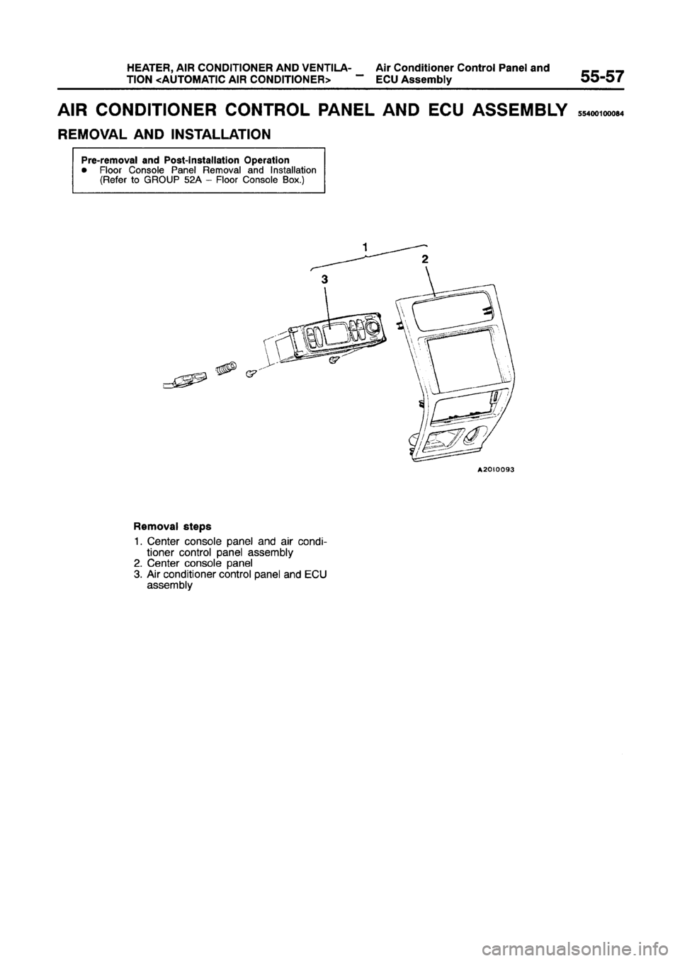 MITSUBISHI GALANT 1997 8.G Workshop Manual MITSUBISHI GALANT 1997 8.G Workshop Manual
