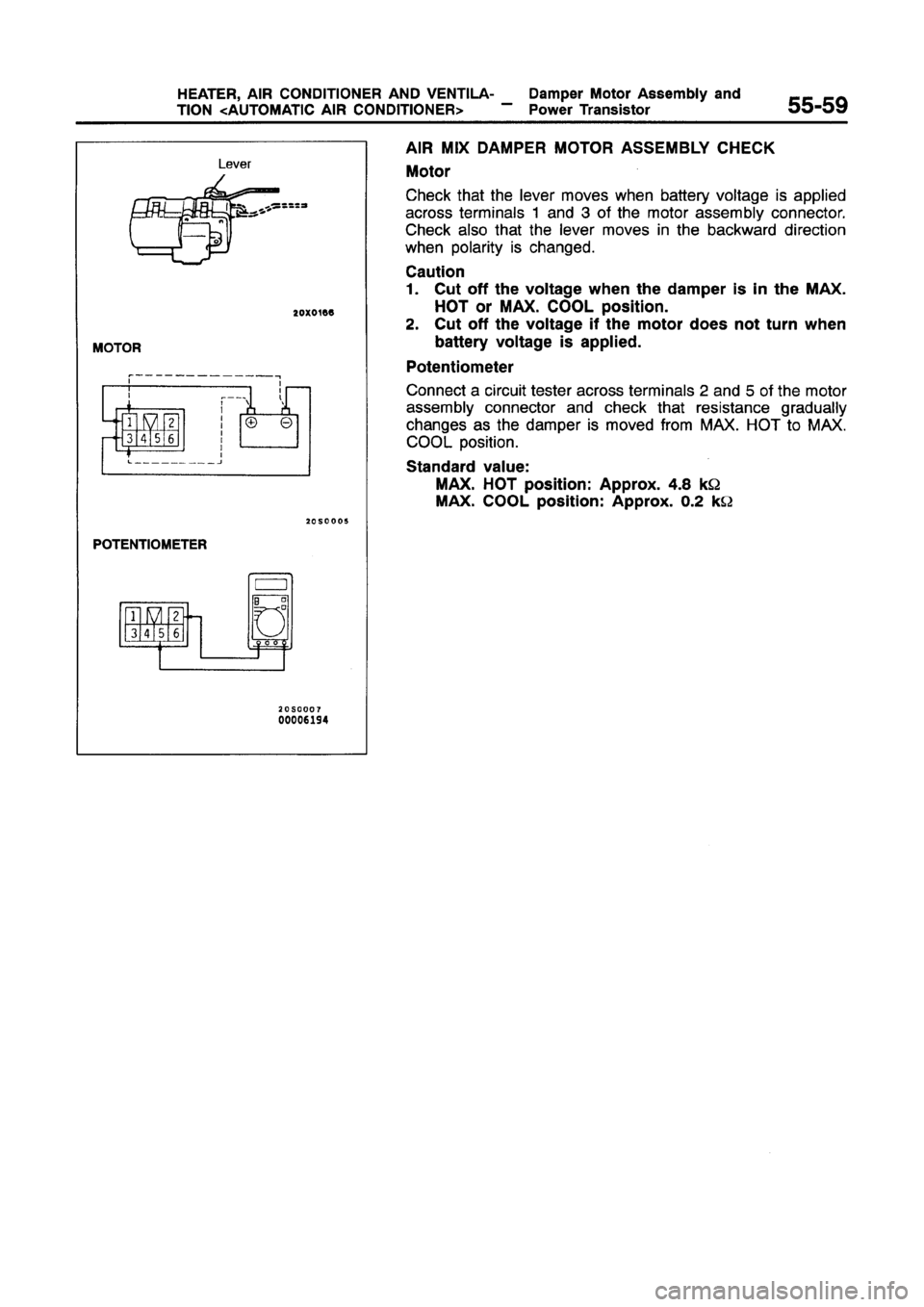 MITSUBISHI GALANT 1997 8.G Workshop Manual MITSUBISHI GALANT 1997 8.G Workshop Manual