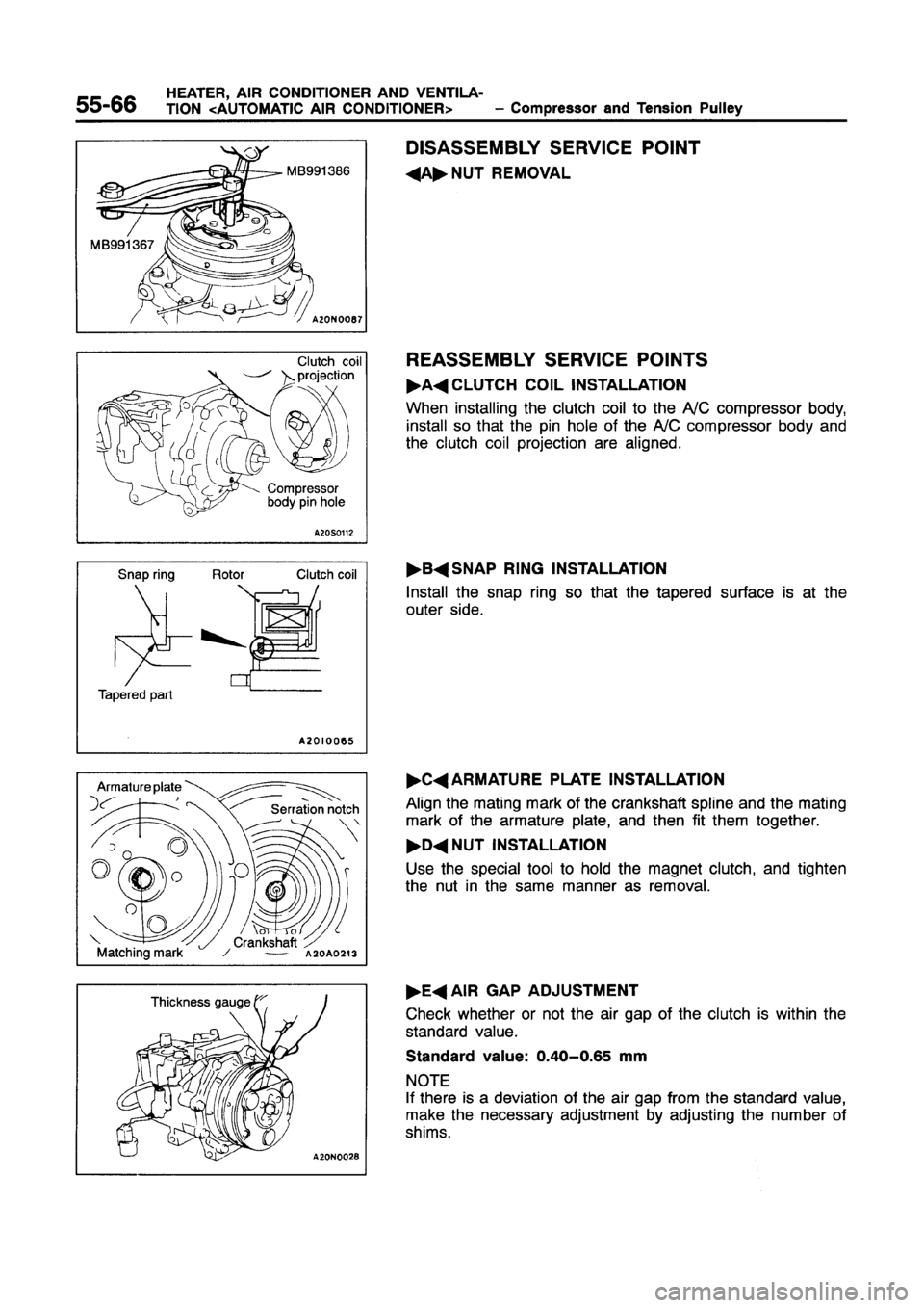 MITSUBISHI GALANT 1997 8.G Workshop Manual MITSUBISHI GALANT 1997 8.G Workshop Manual