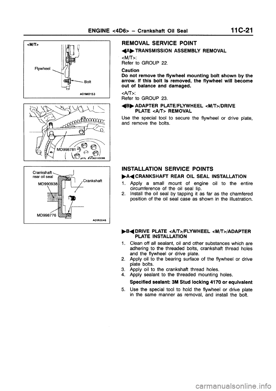 MITSUBISHI GALANT 1997 8.G Workshop Manual MITSUBISHI GALANT 1997 8.G Workshop Manual
