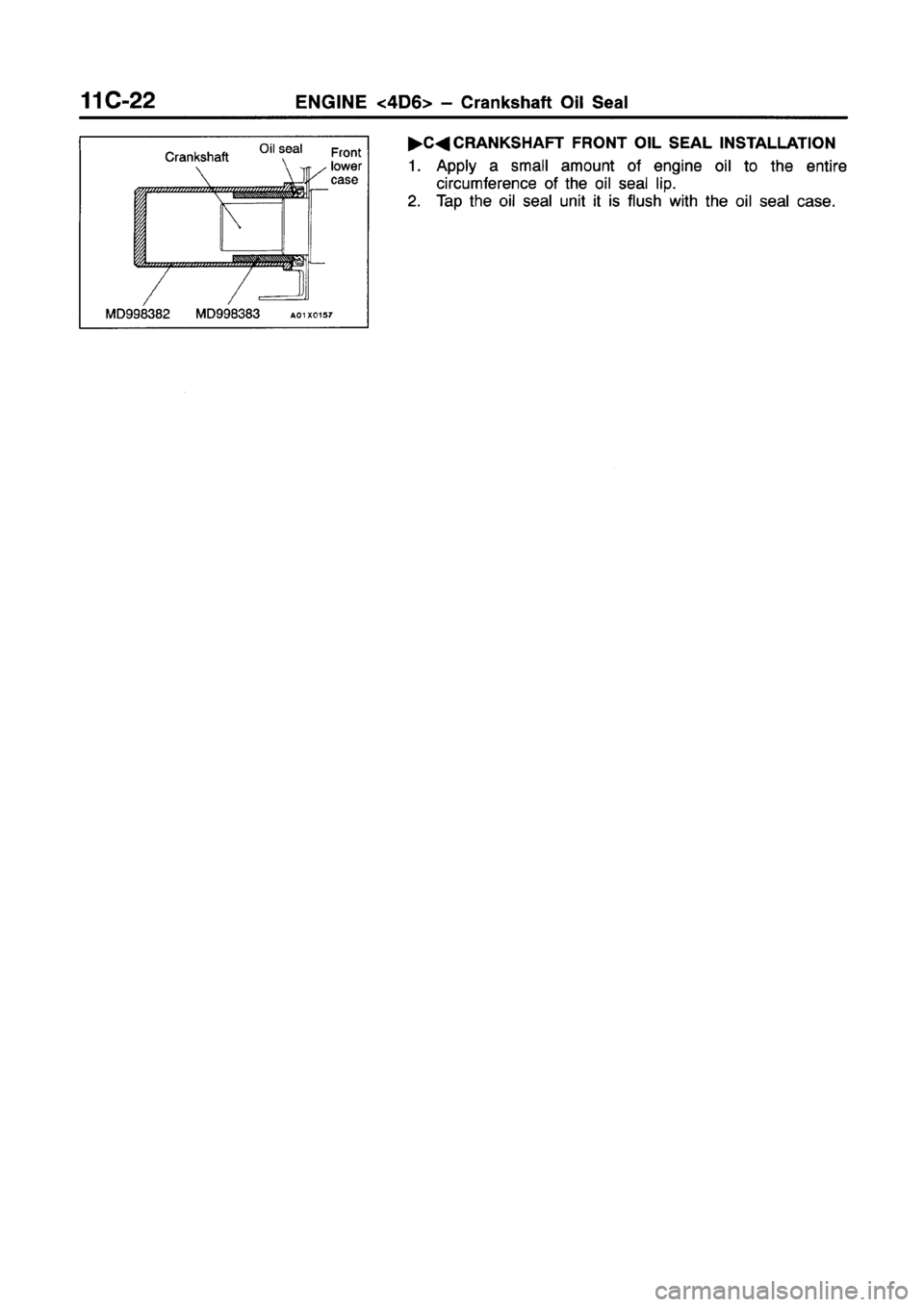 MITSUBISHI GALANT 1997 8.G Workshop Manual MITSUBISHI GALANT 1997 8.G Workshop Manual