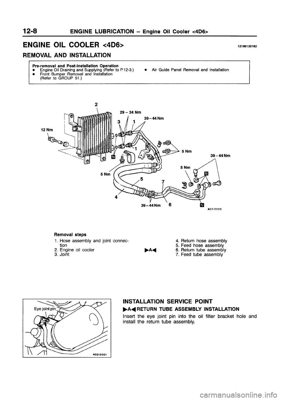 MITSUBISHI GALANT 1997 8.G Workshop Manual MITSUBISHI GALANT 1997 8.G Workshop Manual