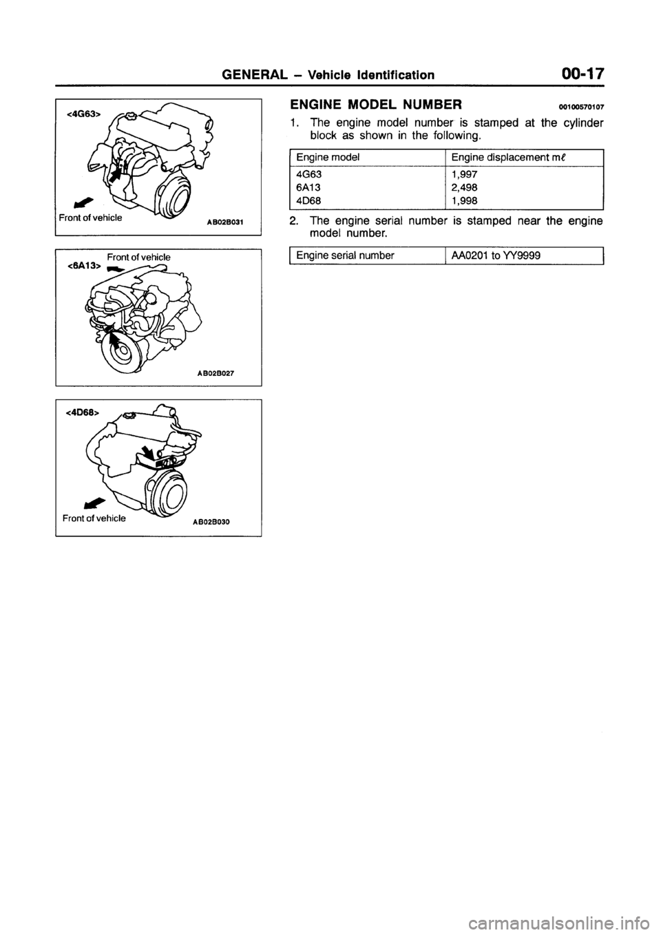 MITSUBISHI GALANT 1997 8.G User Guide MITSUBISHI GALANT 1997 8.G User Guide