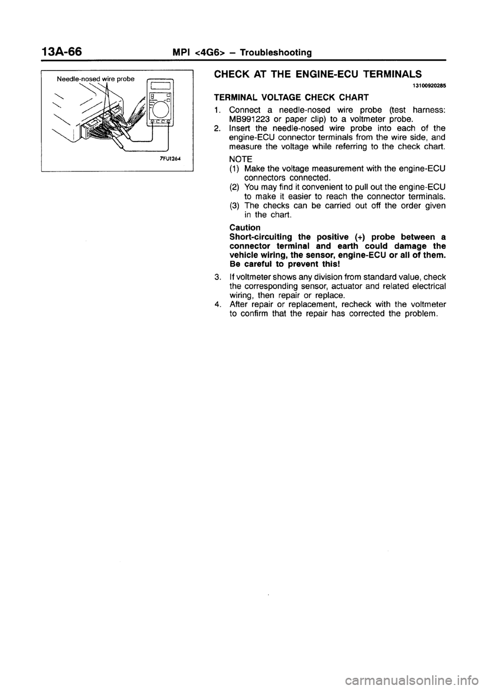 MITSUBISHI GALANT 1997 8.G Workshop Manual MITSUBISHI GALANT 1997 8.G Workshop Manual