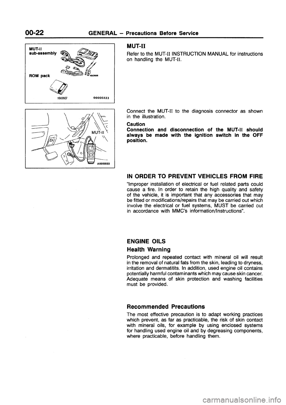 MITSUBISHI GALANT 1997 8.G Owners Manual MITSUBISHI GALANT 1997 8.G Owners Manual