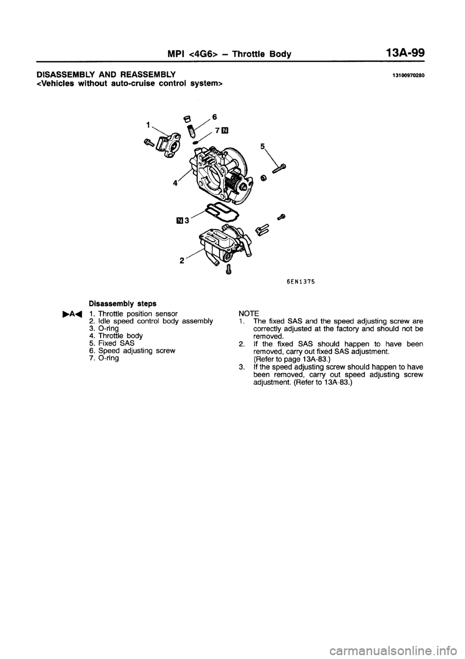 MITSUBISHI GALANT 1997 8.G Workshop Manual MITSUBISHI GALANT 1997 8.G Workshop Manual