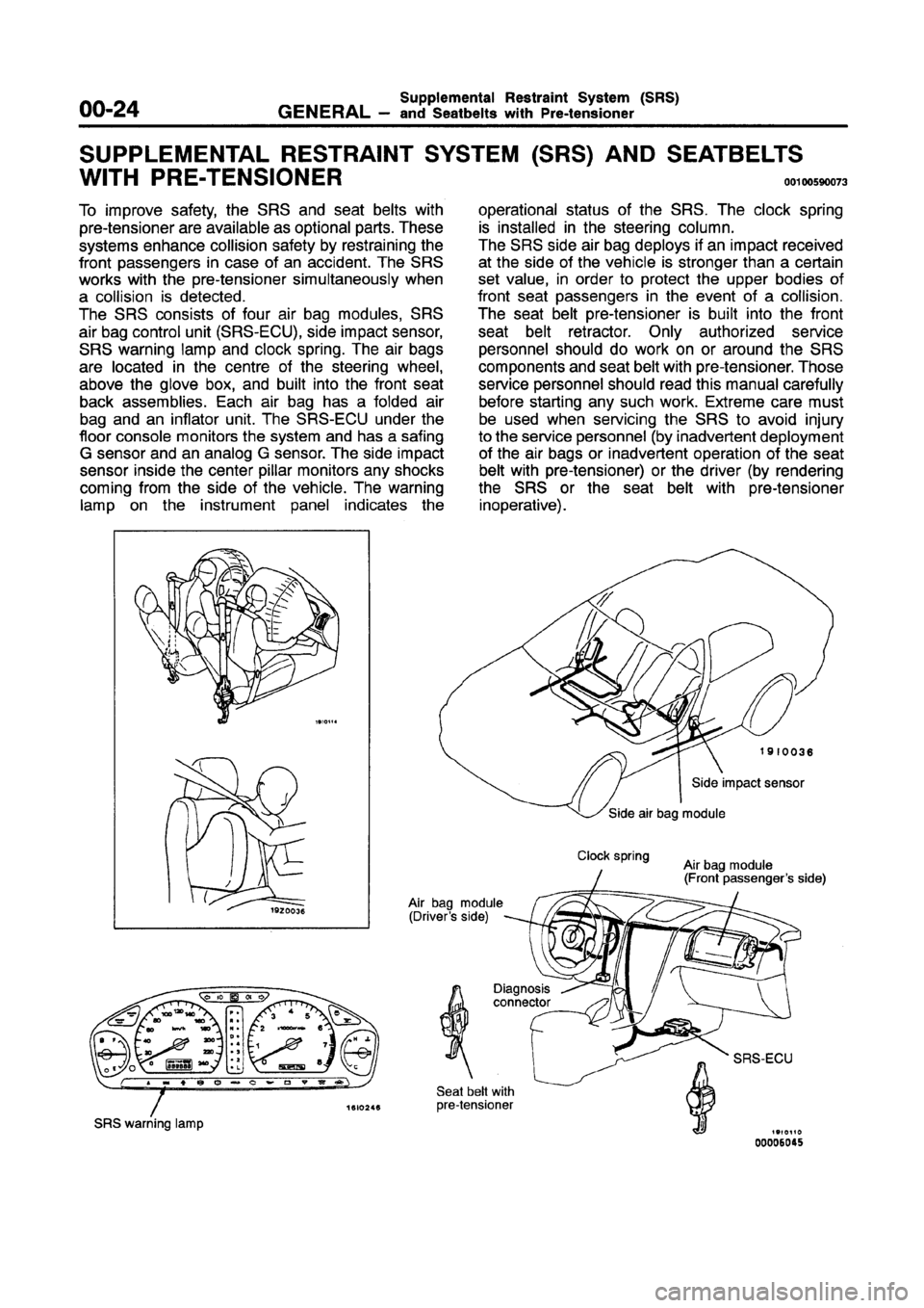 MITSUBISHI GALANT 1997 8.G Owners Manual MITSUBISHI GALANT 1997 8.G Owners Manual