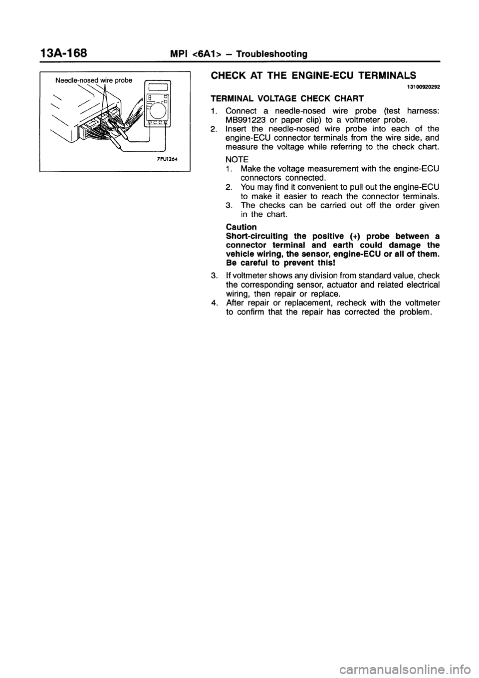 MITSUBISHI GALANT 1997 8.G Workshop Manual MITSUBISHI GALANT 1997 8.G Workshop Manual