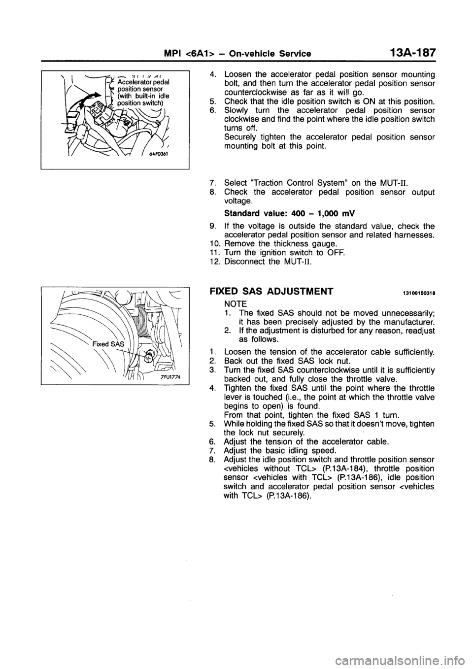MITSUBISHI GALANT 1997 8.G Workshop Manual MITSUBISHI GALANT 1997 8.G Workshop Manual