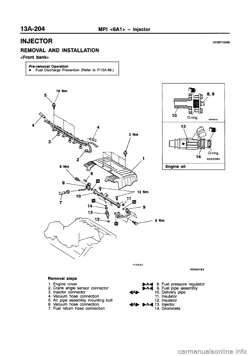 MITSUBISHI GALANT 1997 8.G Workshop Manual MITSUBISHI GALANT 1997 8.G Workshop Manual