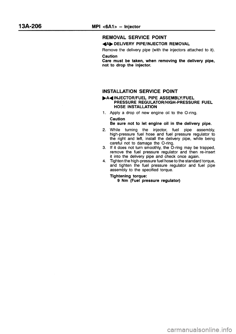 MITSUBISHI GALANT 1997 8.G Workshop Manual MITSUBISHI GALANT 1997 8.G Workshop Manual