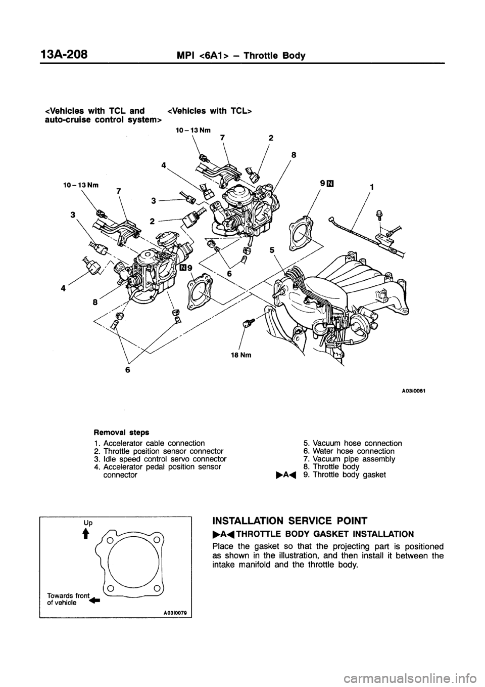 MITSUBISHI GALANT 1997 8.G Workshop Manual MITSUBISHI GALANT 1997 8.G Workshop Manual