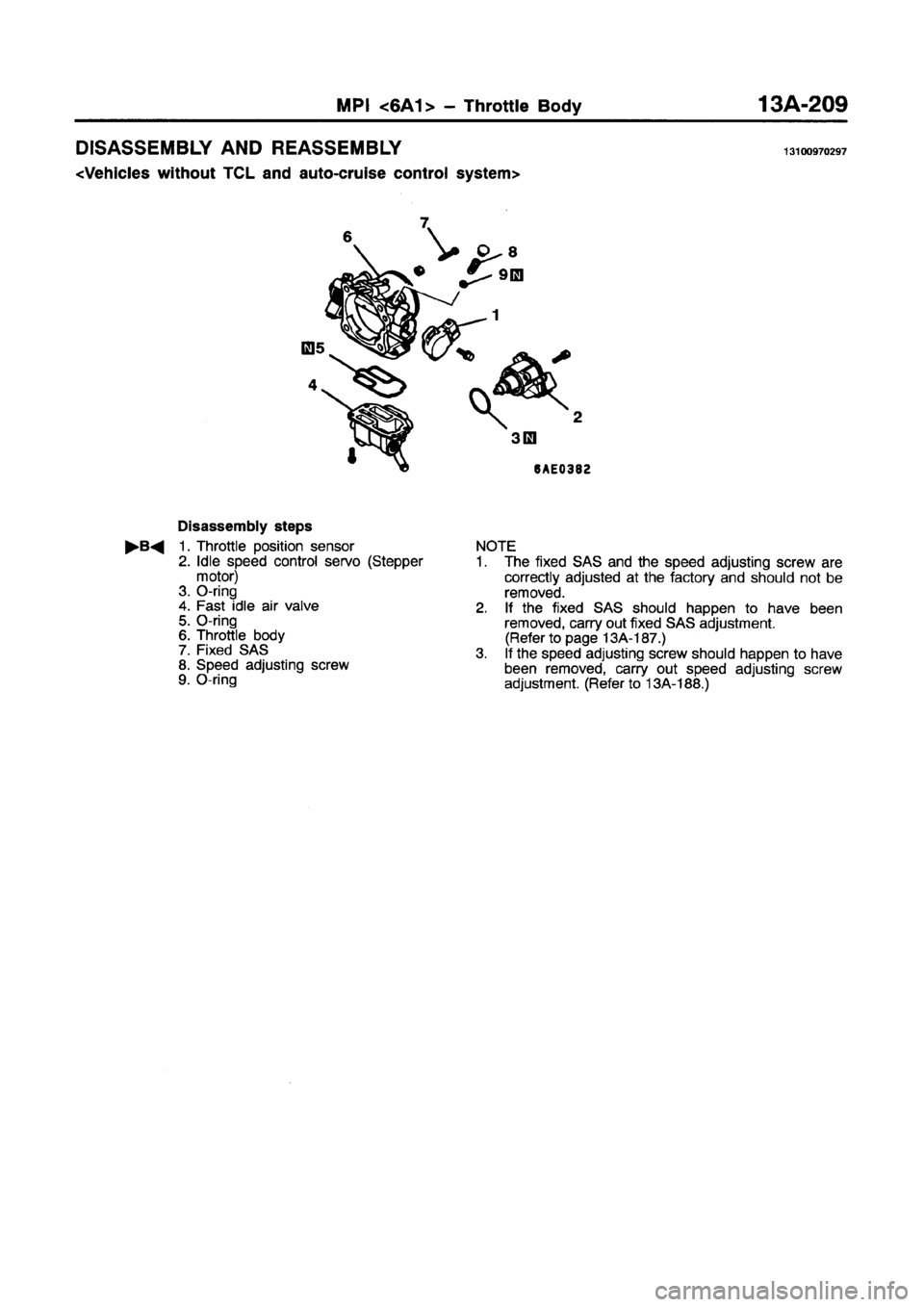 MITSUBISHI GALANT 1997 8.G Workshop Manual MITSUBISHI GALANT 1997 8.G Workshop Manual