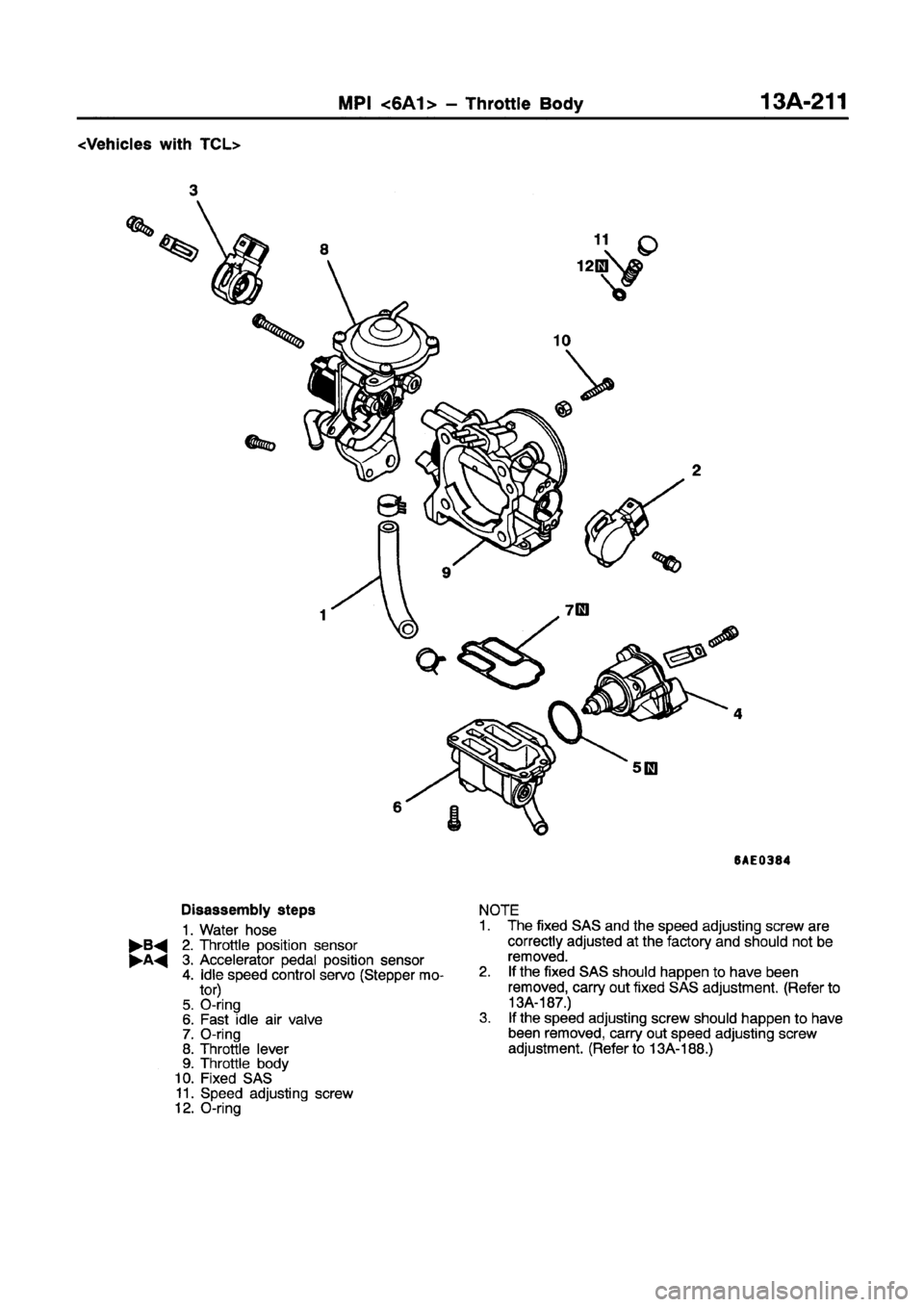 MITSUBISHI GALANT 1997 8.G Workshop Manual MITSUBISHI GALANT 1997 8.G Workshop Manual