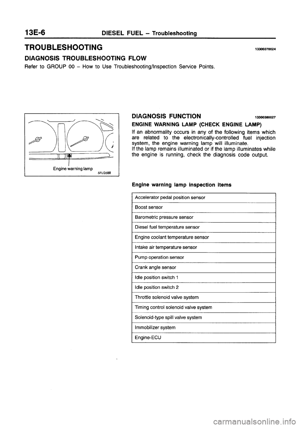 MITSUBISHI GALANT 1997 8.G Workshop Manual MITSUBISHI GALANT 1997 8.G Workshop Manual