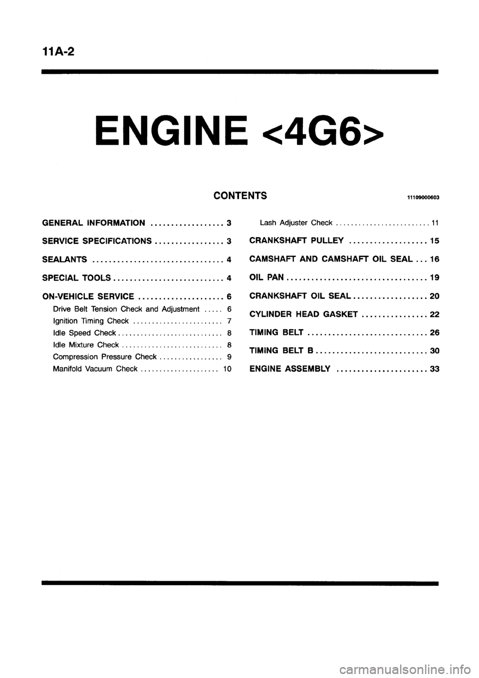 MITSUBISHI GALANT 1997 8.G Owners Guide MITSUBISHI GALANT 1997 8.G Owners Guide
