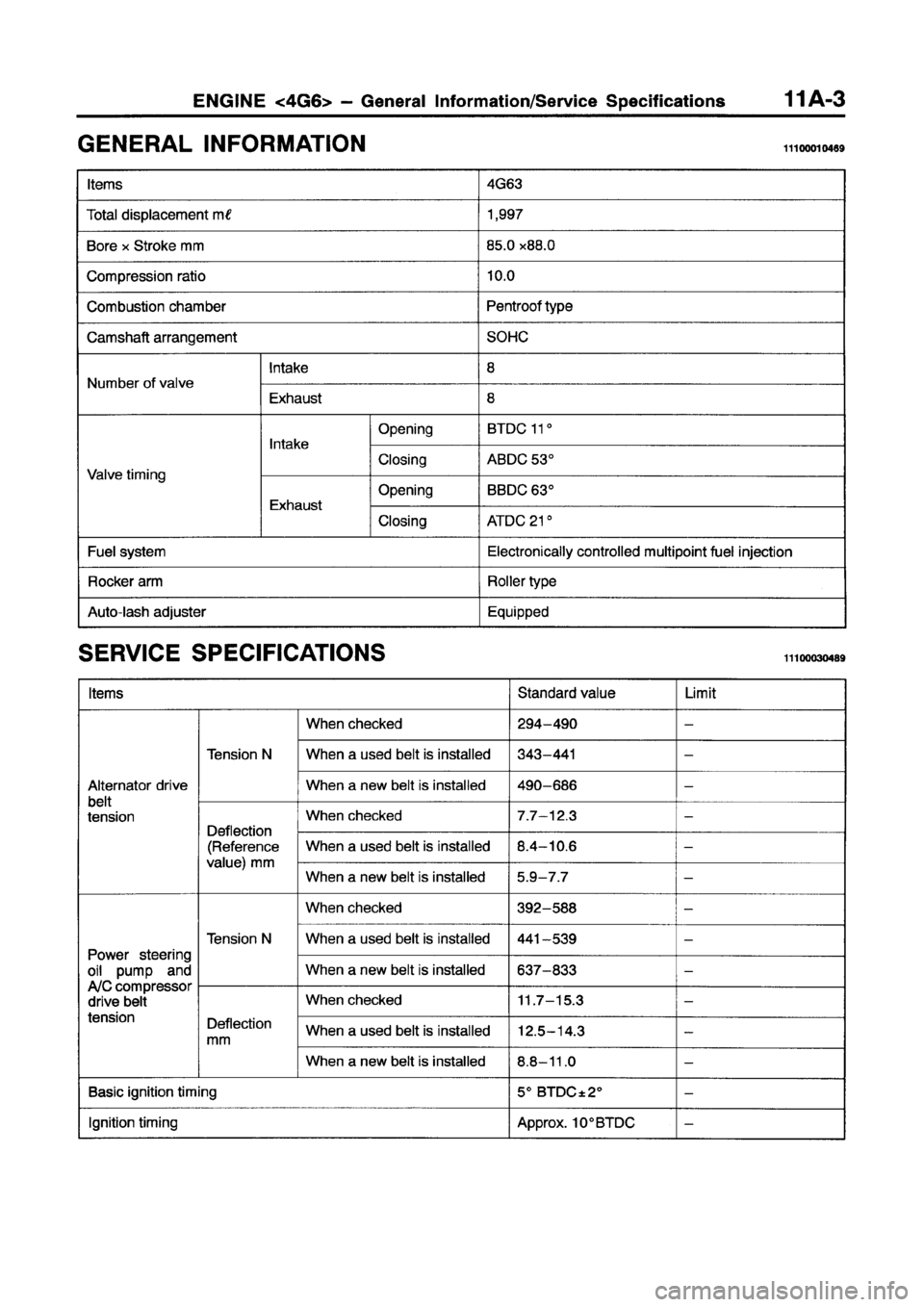 MITSUBISHI GALANT 1997 8.G Owners Guide MITSUBISHI GALANT 1997 8.G Owners Guide
