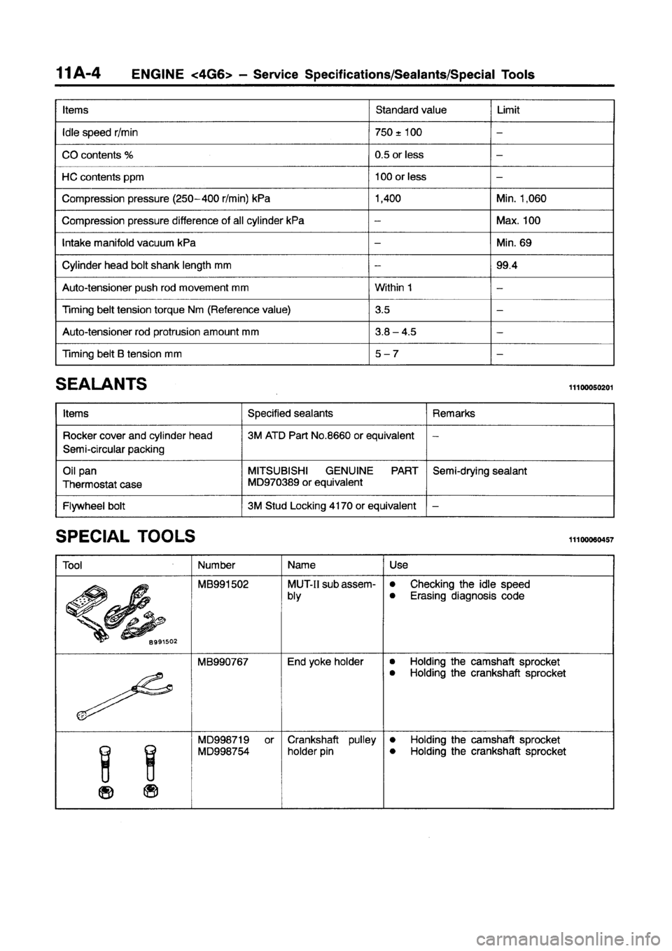 MITSUBISHI GALANT 1997 8.G Owners Guide MITSUBISHI GALANT 1997 8.G Owners Guide