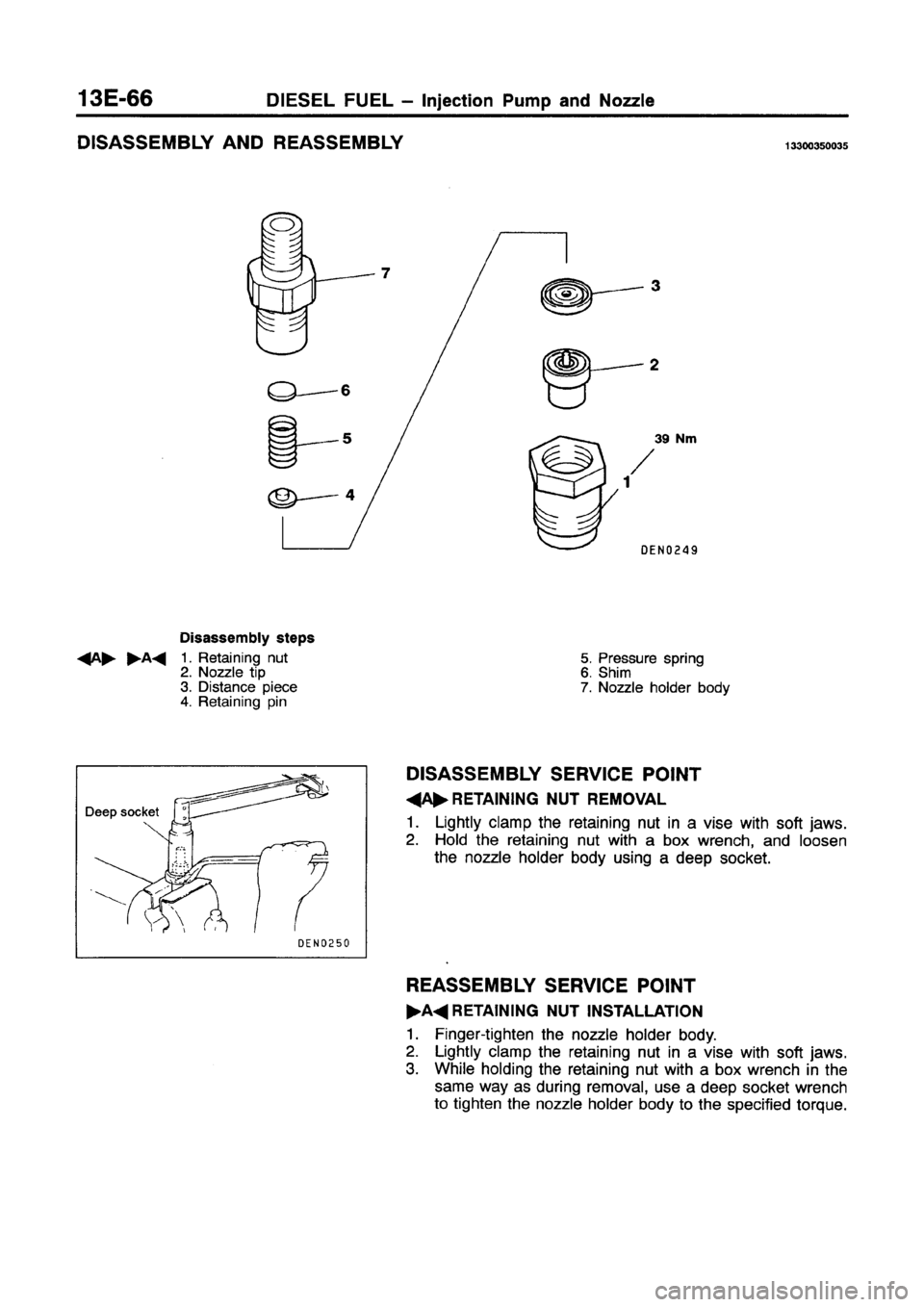 MITSUBISHI GALANT 1997 8.G Workshop Manual MITSUBISHI GALANT 1997 8.G Workshop Manual
