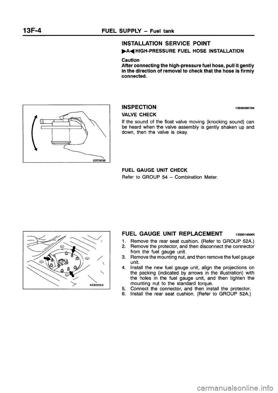 MITSUBISHI GALANT 1997 8.G Workshop Manual MITSUBISHI GALANT 1997 8.G Workshop Manual