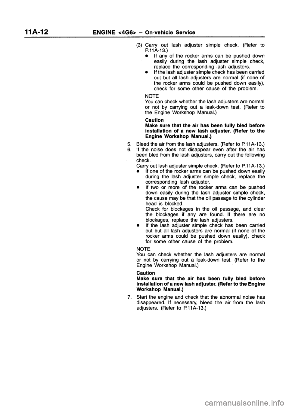 MITSUBISHI GALANT 1997 8.G Service Manual MITSUBISHI GALANT 1997 8.G Service Manual