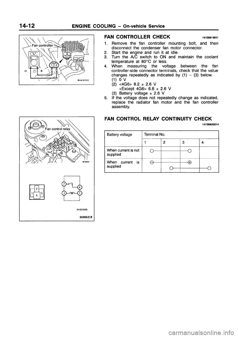 MITSUBISHI GALANT 1997 8.G Workshop Manual MITSUBISHI GALANT 1997 8.G Workshop Manual