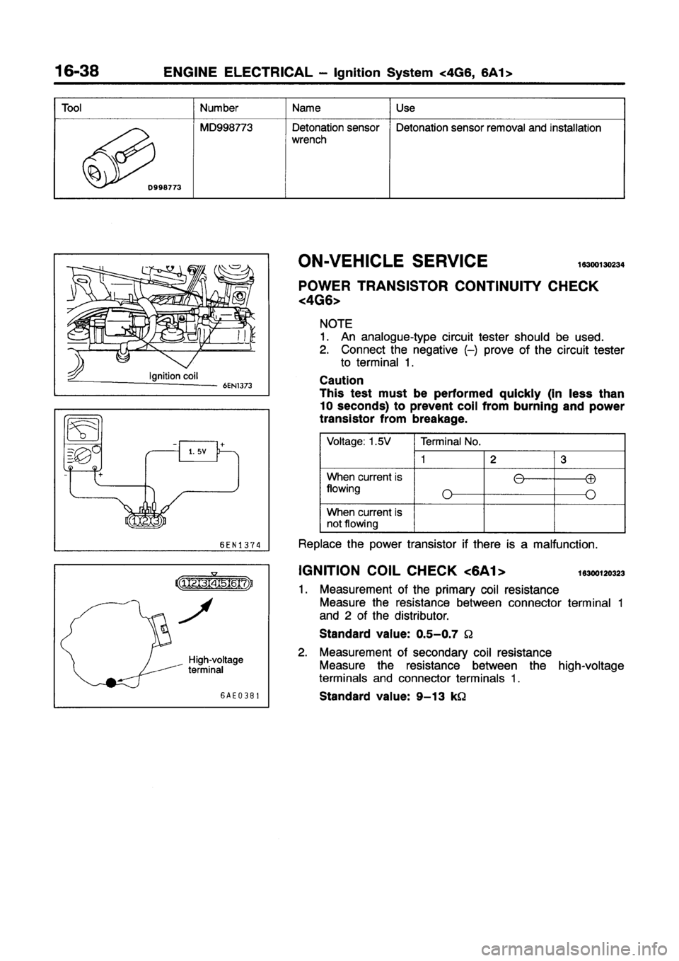 MITSUBISHI GALANT 1997 8.G Workshop Manual MITSUBISHI GALANT 1997 8.G Workshop Manual