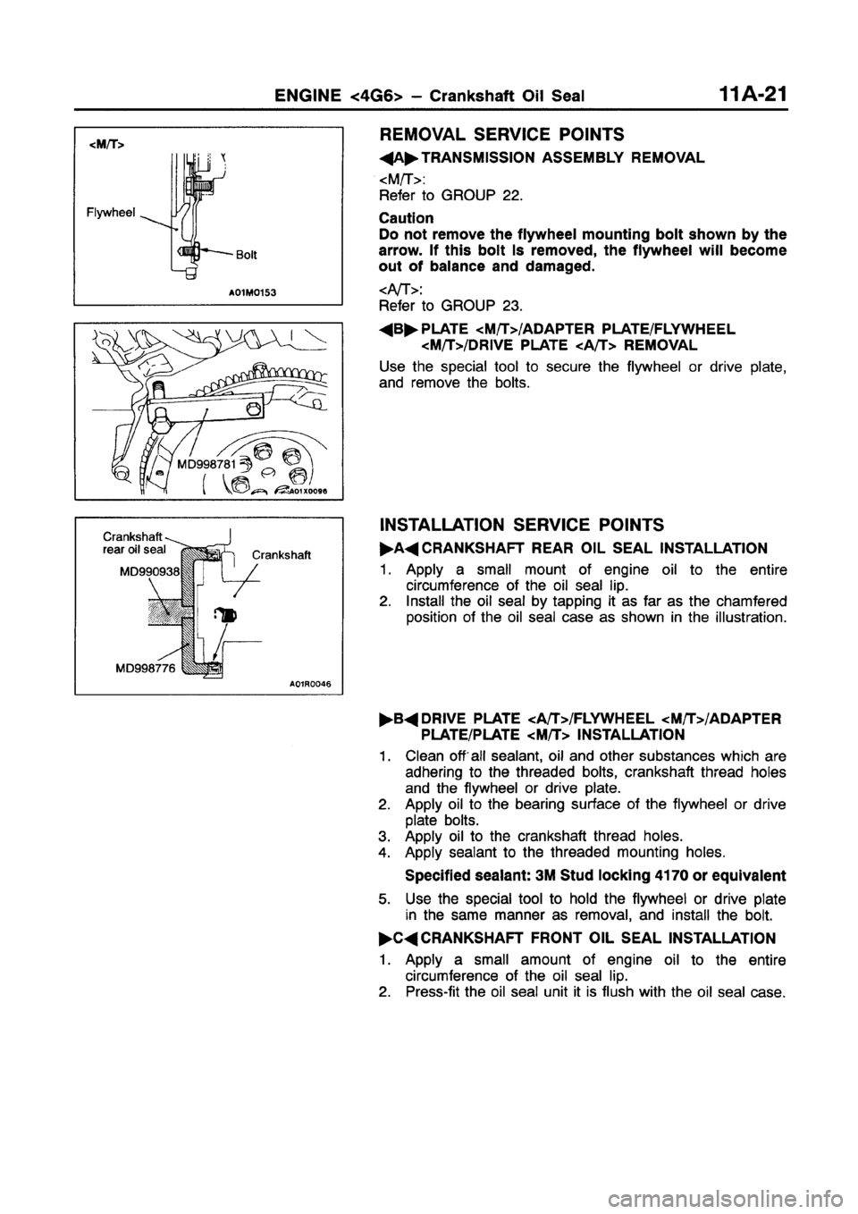 MITSUBISHI GALANT 1997 8.G Repair Manual MITSUBISHI GALANT 1997 8.G Repair Manual