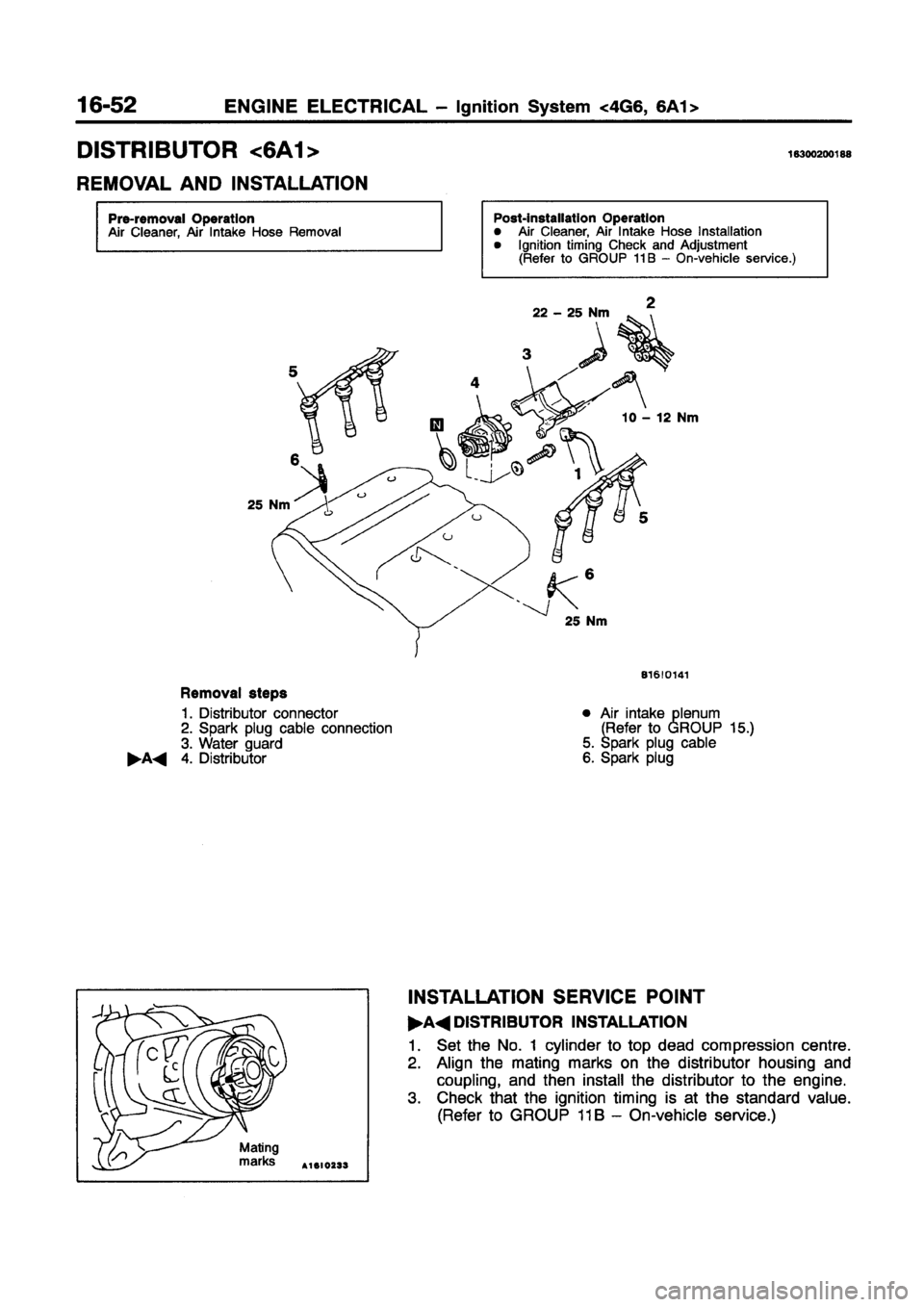 MITSUBISHI GALANT 1997 8.G Workshop Manual MITSUBISHI GALANT 1997 8.G Workshop Manual