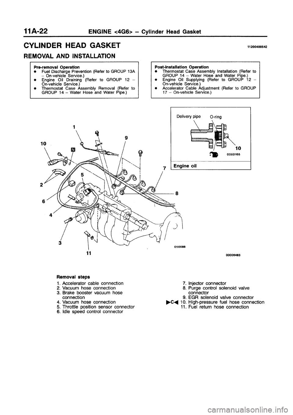 MITSUBISHI GALANT 1997 8.G Repair Manual MITSUBISHI GALANT 1997 8.G Repair Manual