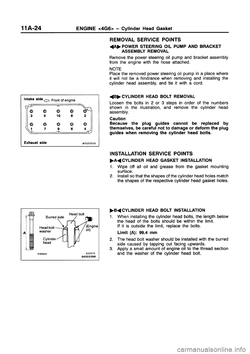 MITSUBISHI GALANT 1997 8.G Repair Manual MITSUBISHI GALANT 1997 8.G Repair Manual