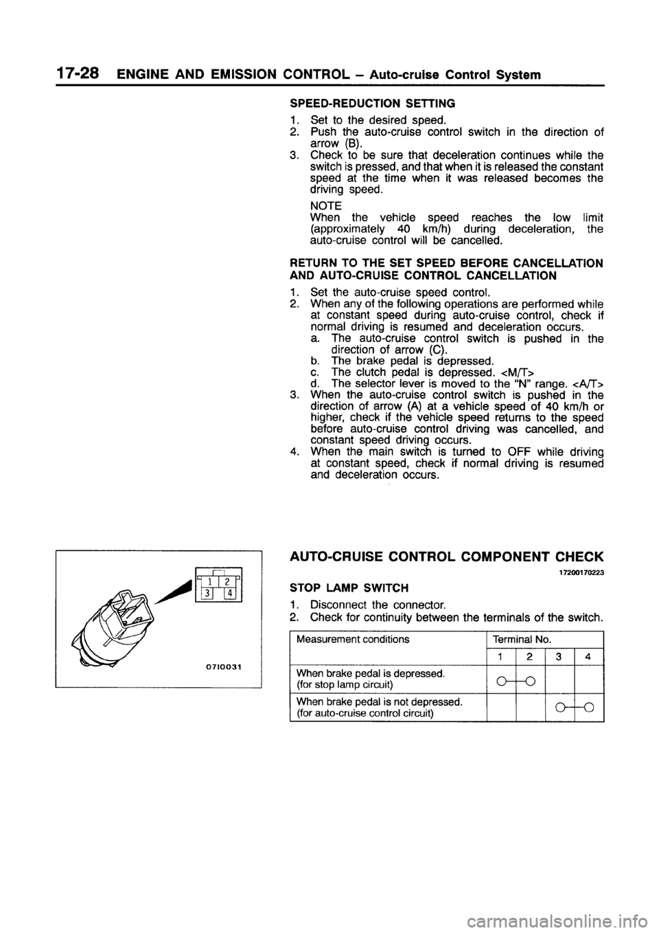 MITSUBISHI GALANT 1997 8.G Workshop Manual MITSUBISHI GALANT 1997 8.G Workshop Manual