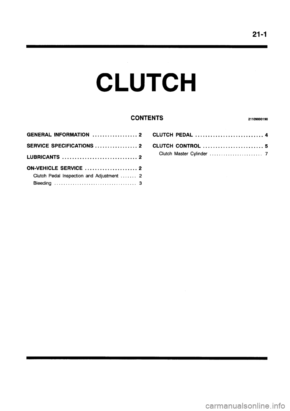 MITSUBISHI GALANT 1997 8.G Workshop Manual MITSUBISHI GALANT 1997 8.G Workshop Manual