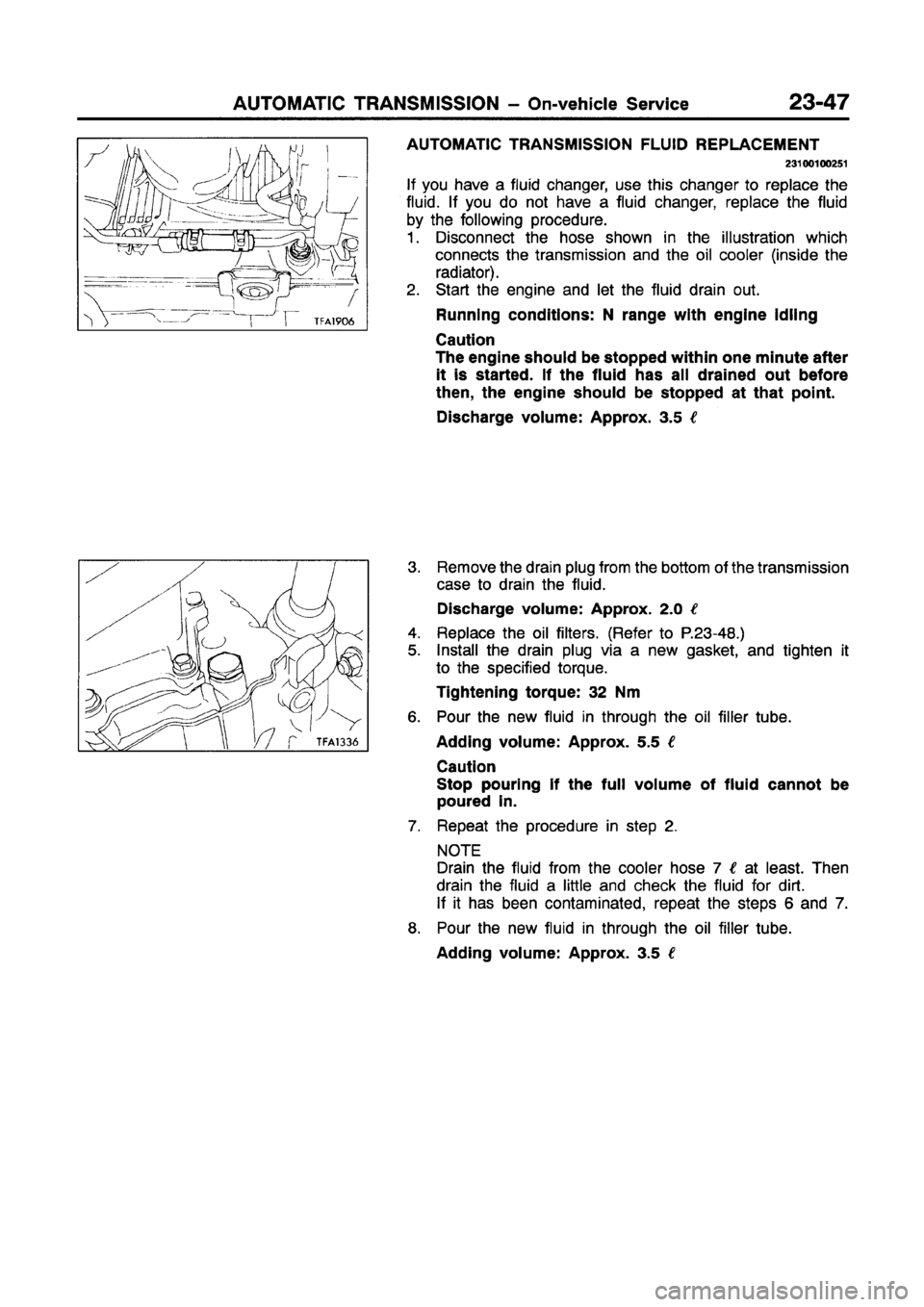 MITSUBISHI GALANT 1997 8.G Workshop Manual MITSUBISHI GALANT 1997 8.G Workshop Manual