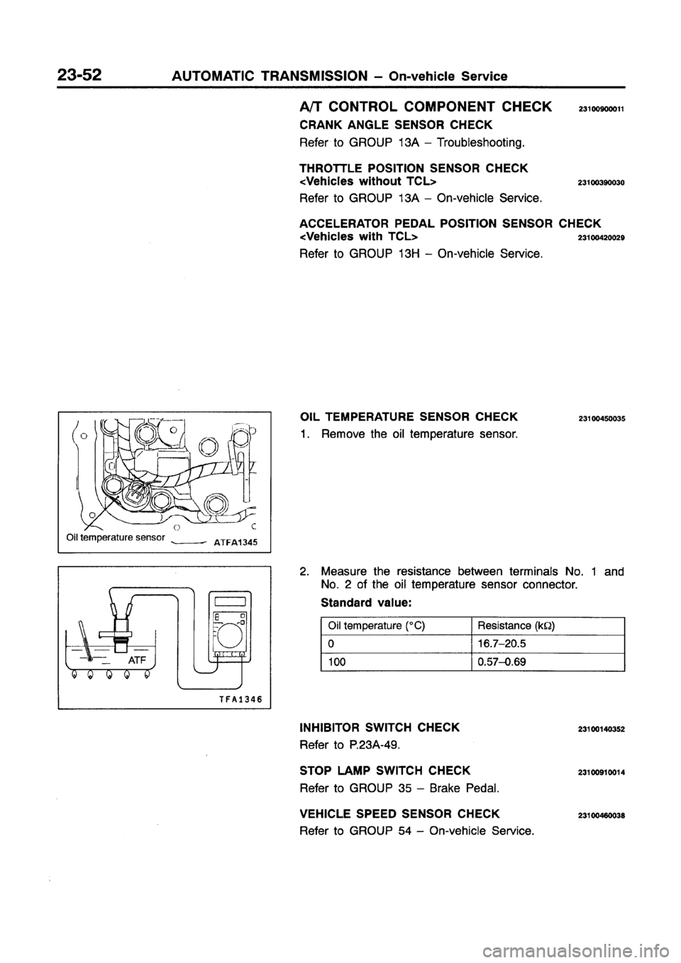 MITSUBISHI GALANT 1997 8.G Workshop Manual MITSUBISHI GALANT 1997 8.G Workshop Manual