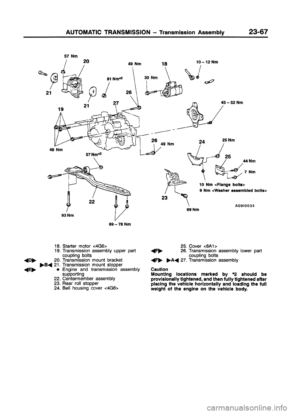 MITSUBISHI GALANT 1997 8.G Workshop Manual MITSUBISHI GALANT 1997 8.G Workshop Manual
