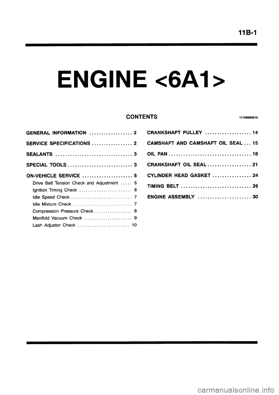 MITSUBISHI GALANT 1997 8.G Manual PDF MITSUBISHI GALANT 1997 8.G Manual PDF