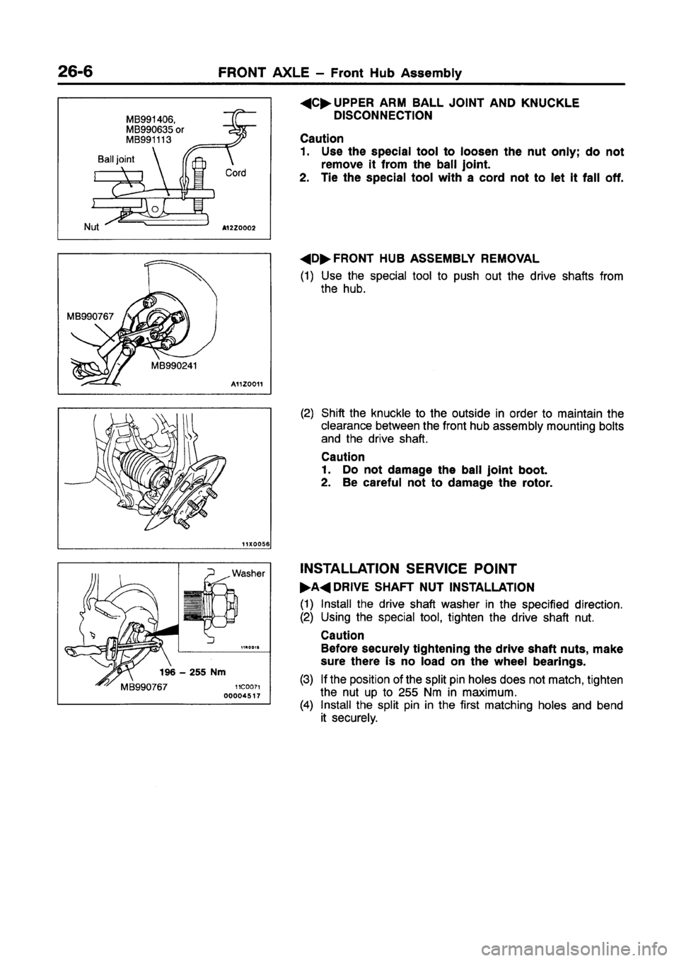 MITSUBISHI GALANT 1997 8.G Workshop Manual MITSUBISHI GALANT 1997 8.G Workshop Manual