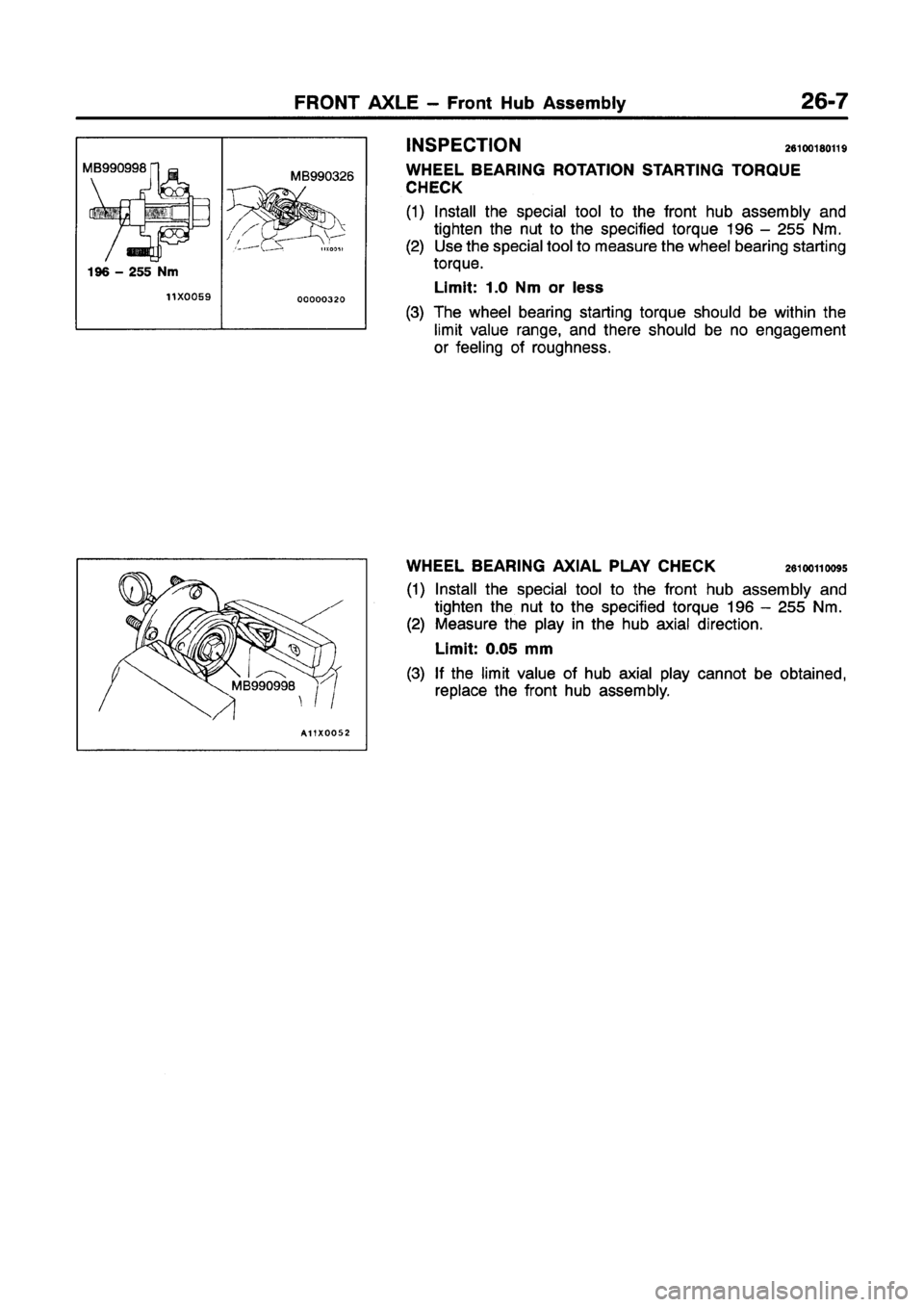 MITSUBISHI GALANT 1997 8.G Workshop Manual MITSUBISHI GALANT 1997 8.G Workshop Manual