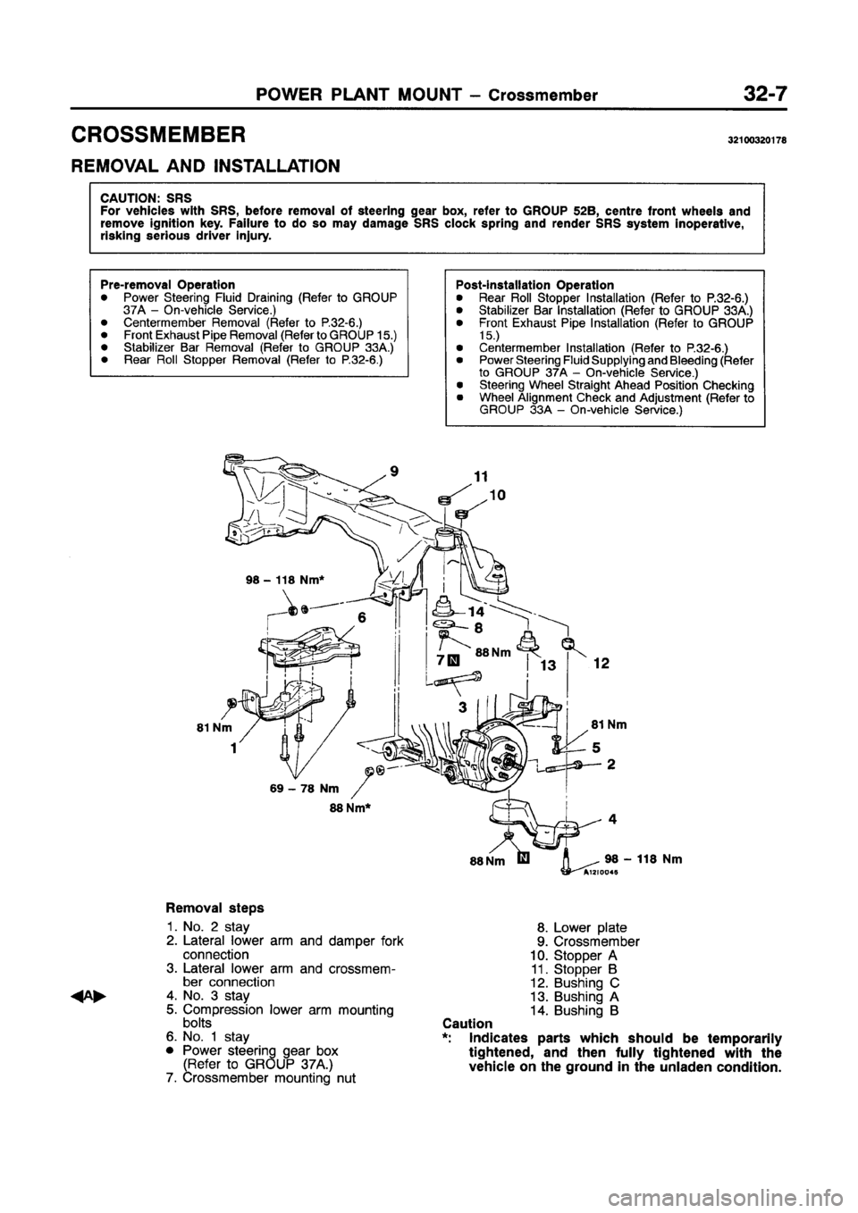 MITSUBISHI GALANT 1997 8.G Workshop Manual MITSUBISHI GALANT 1997 8.G Workshop Manual