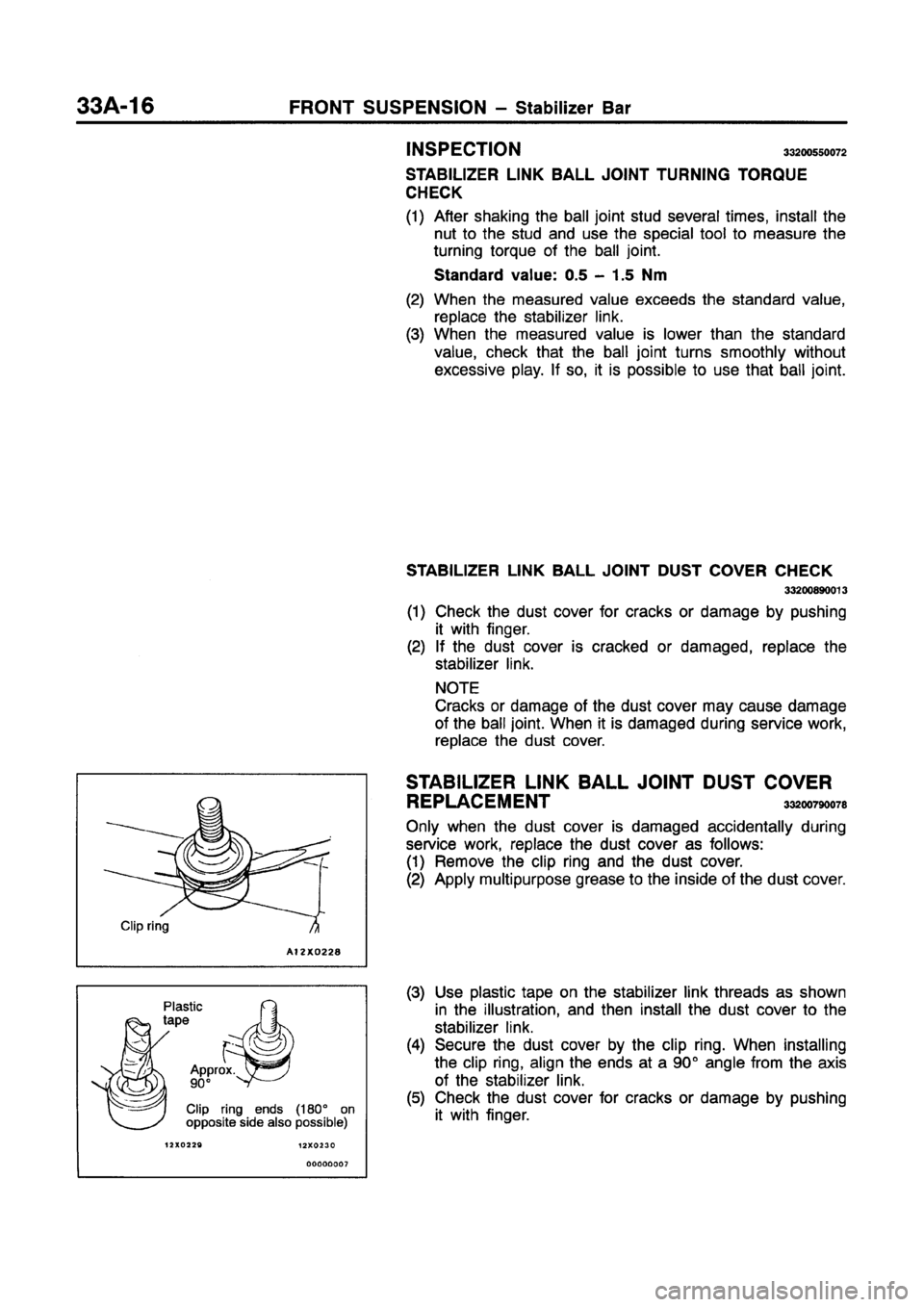 MITSUBISHI GALANT 1997 8.G Workshop Manual 