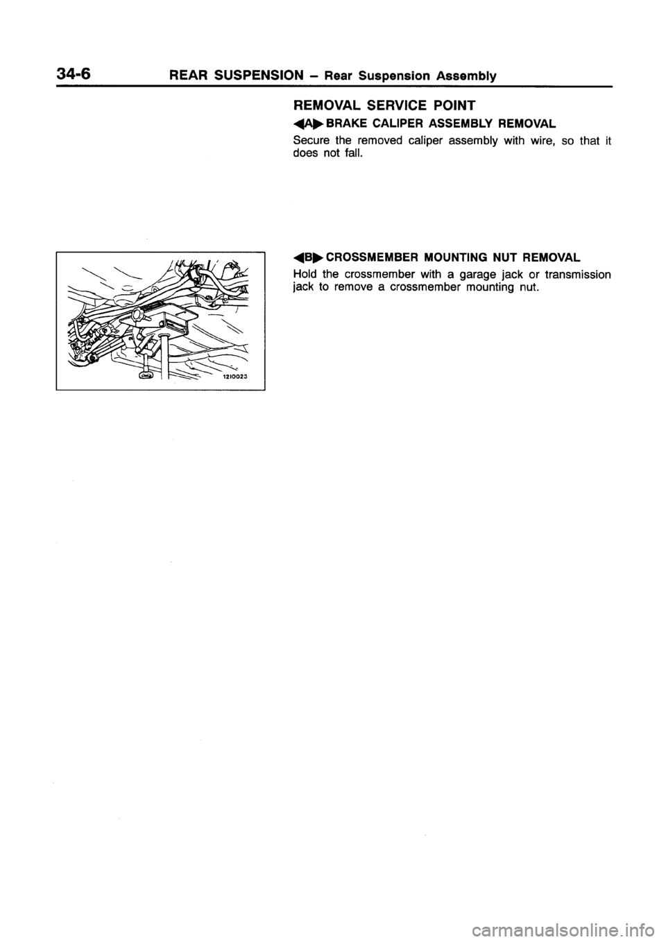 MITSUBISHI GALANT 1997 8.G Workshop Manual 