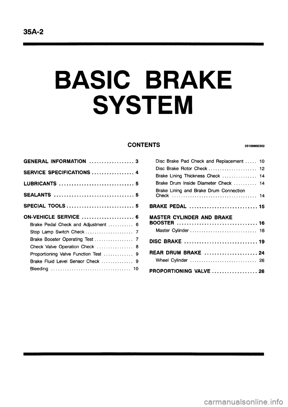 MITSUBISHI GALANT 1997 8.G Workshop Manual 
