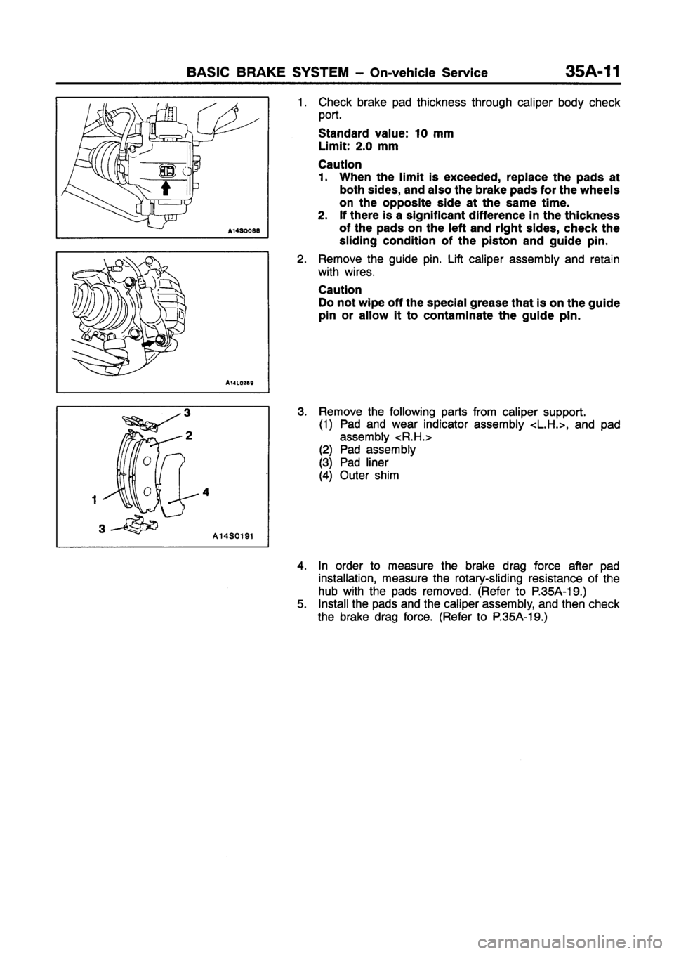 MITSUBISHI GALANT 1997 8.G Workshop Manual MITSUBISHI GALANT 1997 8.G Workshop Manual