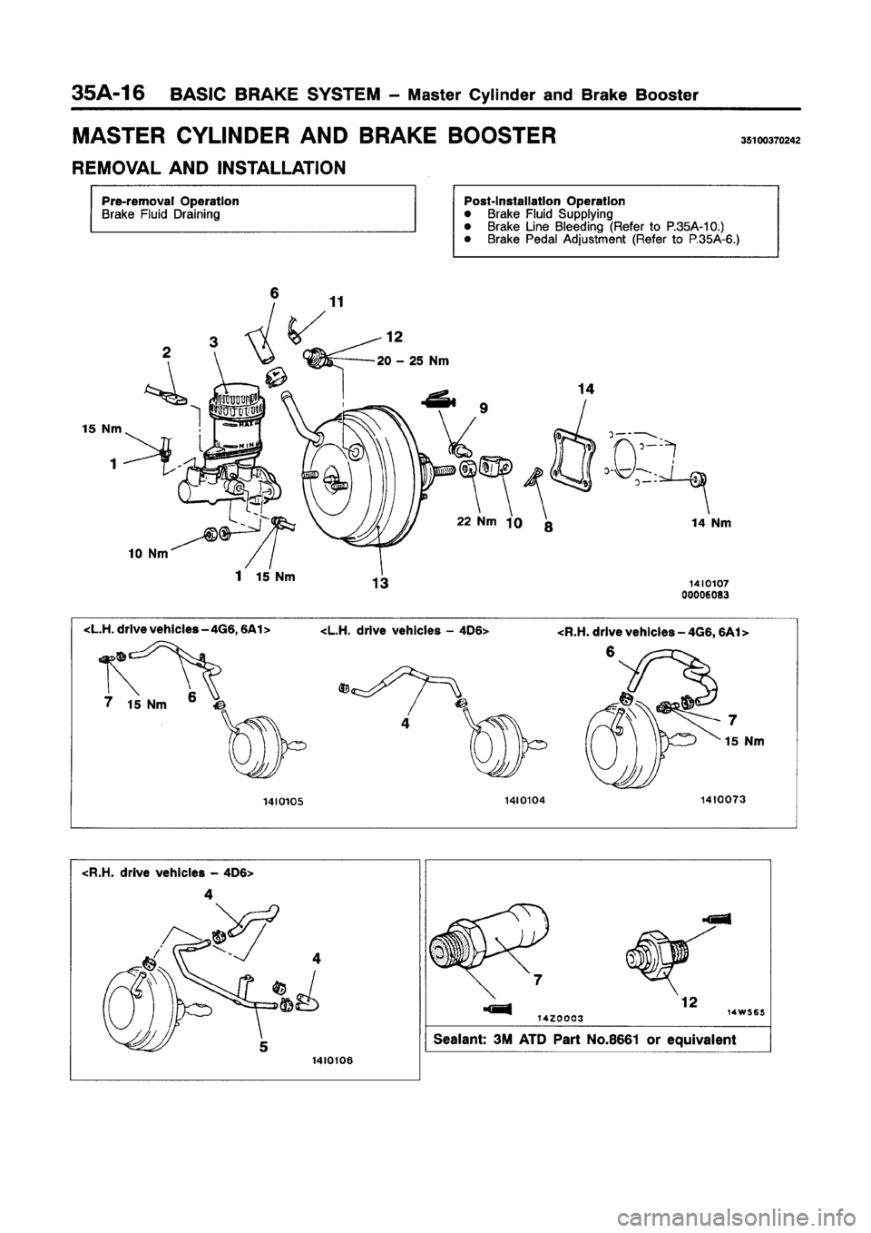 MITSUBISHI GALANT 1997 8.G Workshop Manual MITSUBISHI GALANT 1997 8.G Workshop Manual