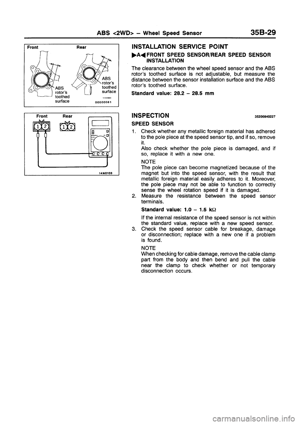 MITSUBISHI GALANT 1997 8.G Workshop Manual MITSUBISHI GALANT 1997 8.G Workshop Manual