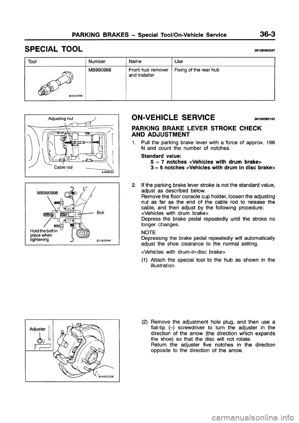 MITSUBISHI GALANT 1997 8.G Workshop Manual MITSUBISHI GALANT 1997 8.G Workshop Manual