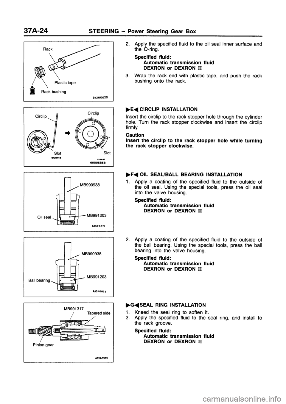 MITSUBISHI GALANT 1997 8.G Workshop Manual MITSUBISHI GALANT 1997 8.G Workshop Manual