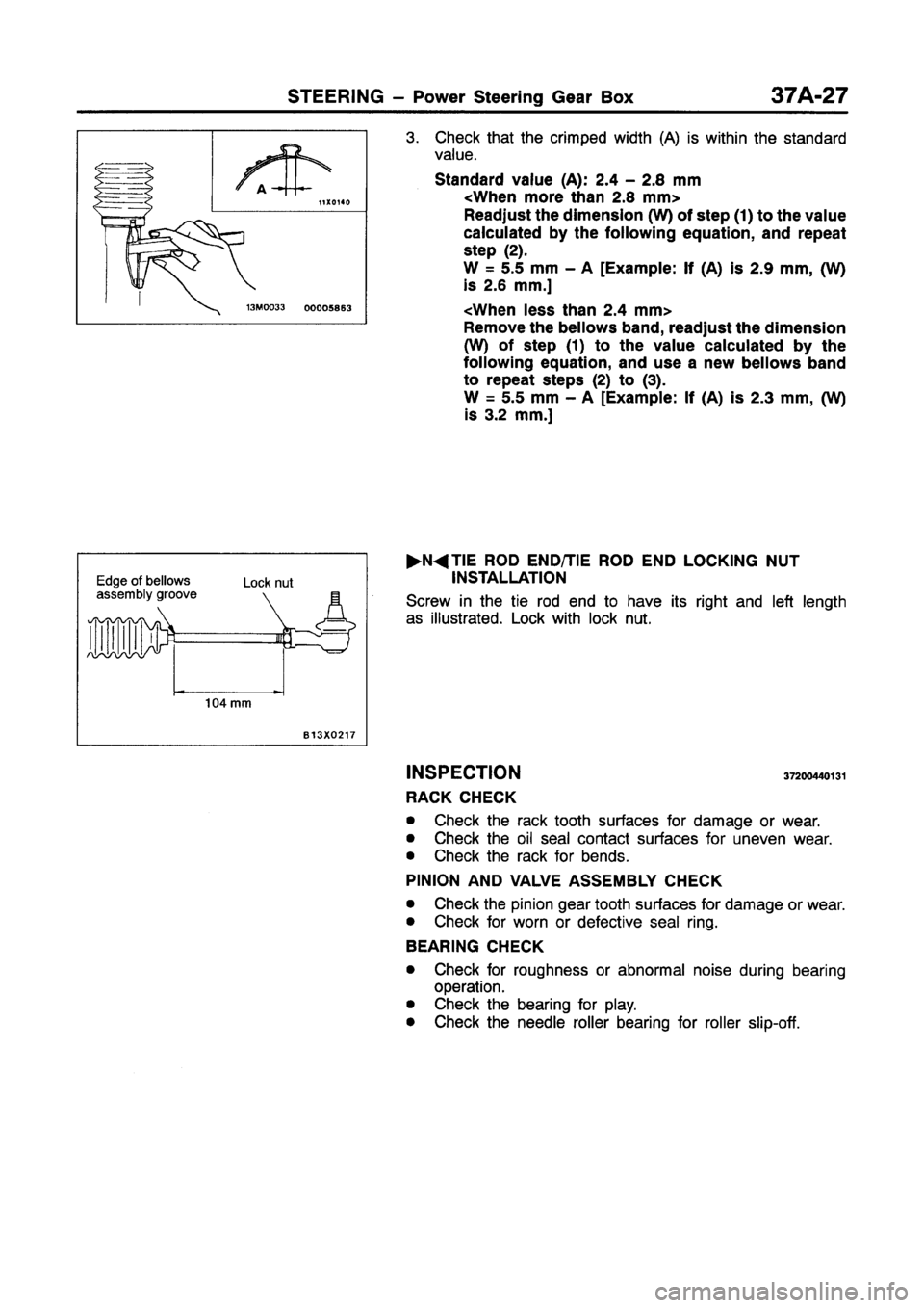MITSUBISHI GALANT 1997 8.G Workshop Manual MITSUBISHI GALANT 1997 8.G Workshop Manual